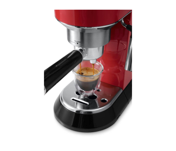 DeLonghi Dedica EC 680.R 1350W 15 bar czerwony kolbowy - 263747 - zdjęcie 5